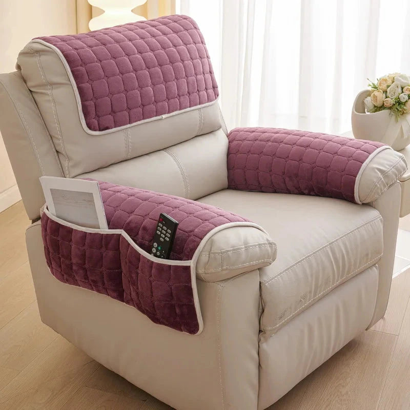 Pad antidérapant de protection pour fauteuil et canapé