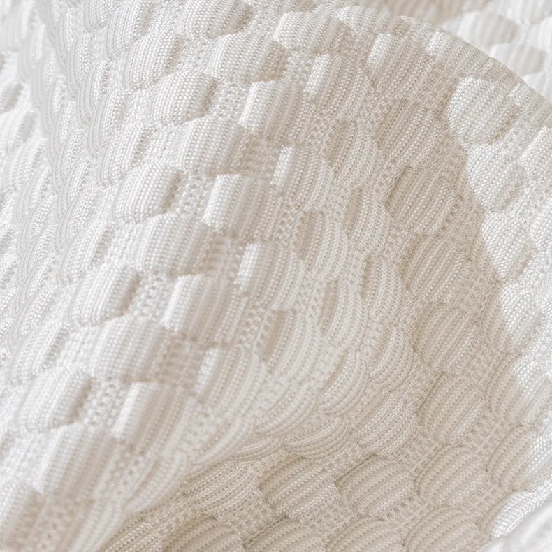 Copritutto estivo per divano di grandi dimensioni, traspirante, con texture alveolare antigraffio