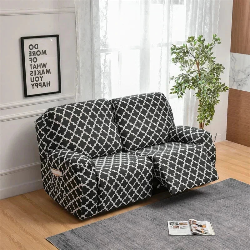 Copripoltrona e copridivano relax reclinabile a 1/2/3 posti - Harmony, 8 motivi
