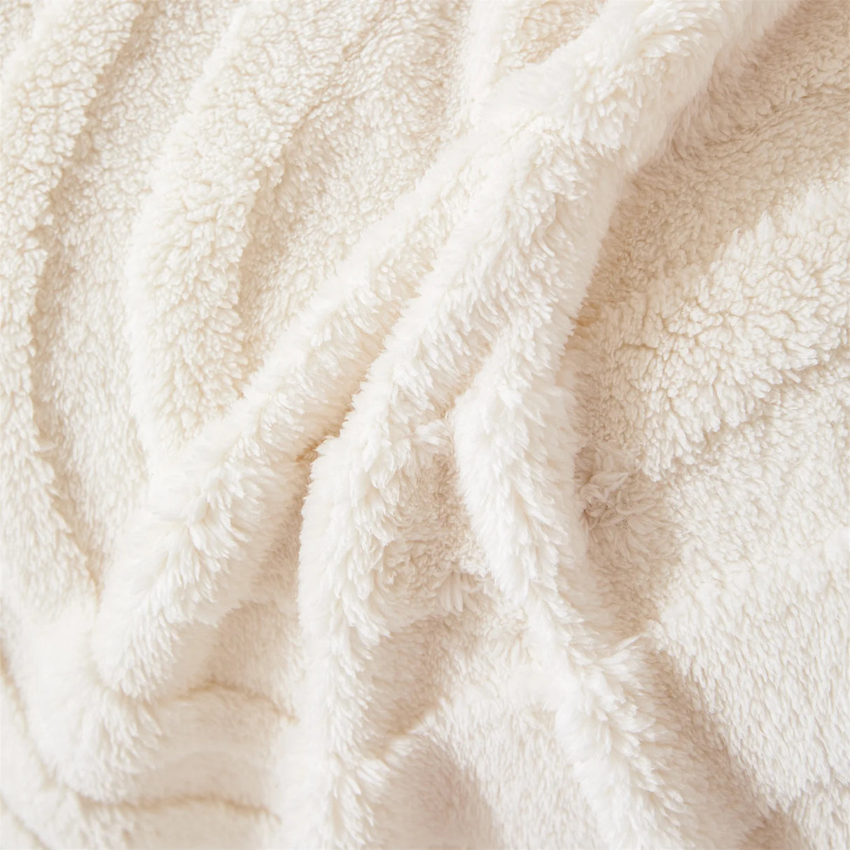tissu polaire beige