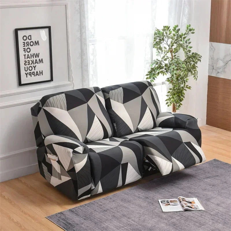 Copripoltrona e copridivano relax reclinabile a 1/2/3 posti - Harmony, 8 motivi