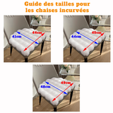 guide des tailles galette de chaise polaire