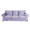 Housse canapé IKEA EKTORP luxe haut de gamme velours lavande