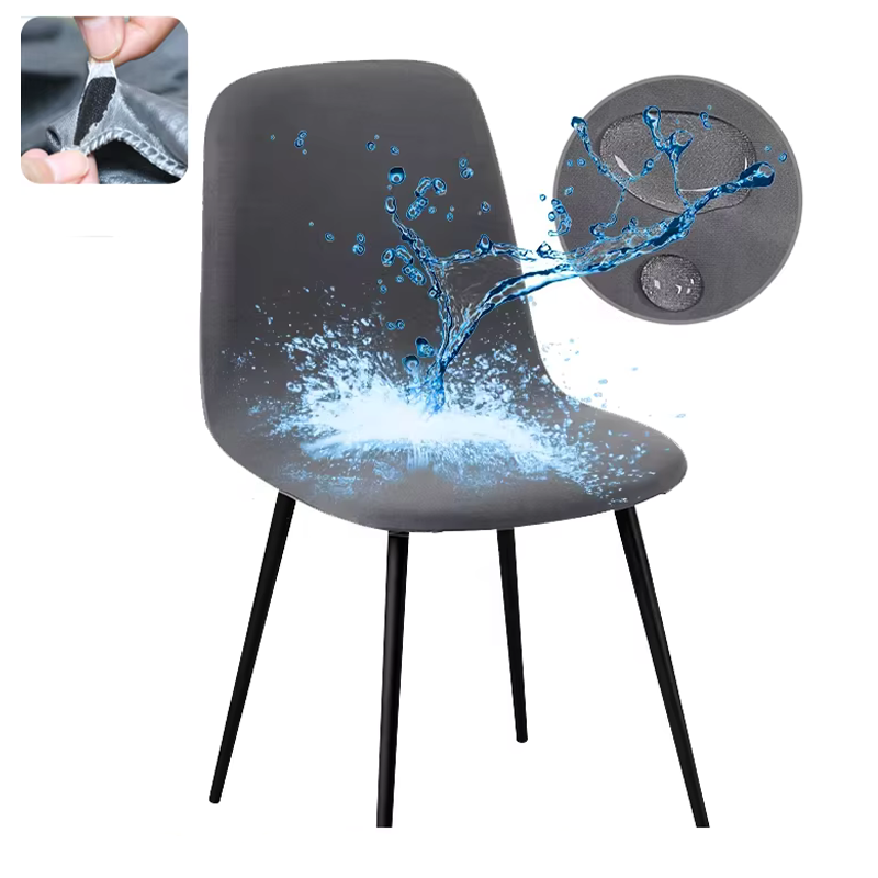 Housse de chaise scandinave petit dossier lycra imperméable 