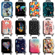 Housse de protection pour valise à roulette cabine ou XL 20 motifs