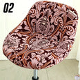 Housse extensible pour tabouret de bar coque motif 2
