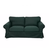 Housse pour canapé IKEA EKTORP 2 places vert foncé