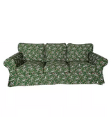 Housse pour canapé IKEA EKTORP 3 places motif imprimé Casaharmony
