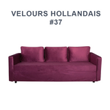 Housse pour canapé IKEA FRIHETEN 3 places convertible violet