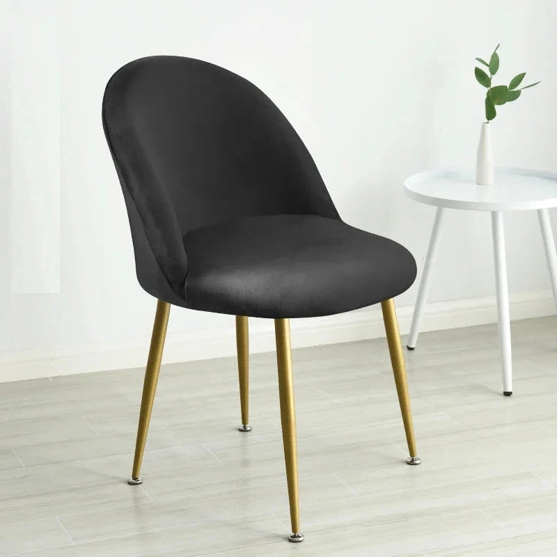 Housse pour chaise Mauricette  noir