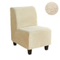 Housse pour chauffeuse, causeuse, fauteuil bas beige