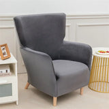 Housse pour fauteuil à oreilles IKEA OSKARSHAMN velours