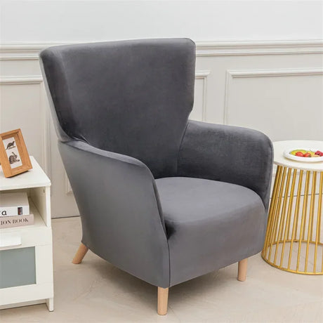 Housse pour fauteuil à oreilles IKEA OSKARSHAMN velours