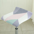 Housse pour tabouret de bar plat sans dossier 11