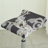 Housse pour tabouret de bar plat sans dossier 7
