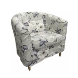 Housse prémium pour fauteuil IKEA TULLSTA motif gris