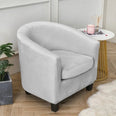 Housses fauteuil IKEA TULLSTA pur velours argent