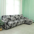 Housses pour canapé d'angle relax inclinable avec méridienne motif 4