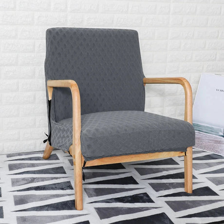 Housse de fauteuil style IKEA EKENÄSET gris