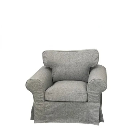 housses pour fauteuil IKEA EKTORP argent