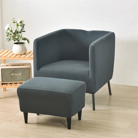 Housse fauteuil IKEA EKERÖ gris anthracite profil