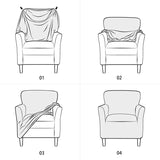 Guide des tailles housse fauteuil club