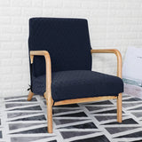 Housse de fauteuil style IKEA EKENÄSET bleue marine