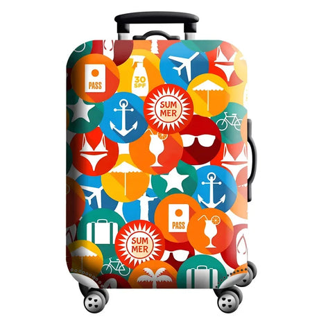 Housse de protection pour valise à roulette cabine ou XLmotif 10