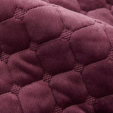 tissu mauve épais capitonnée