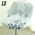 Housse extensible pour tabouret de bar coque motif 13