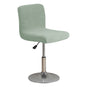 housse de chaise de bar jacquard vert matcha