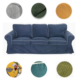 Rivestimento personalizzabile per divano IKEA EKTORP, tutte le misure