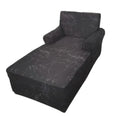 housse pour méridienne et chaise longue avec double accoudoir en lycra 
