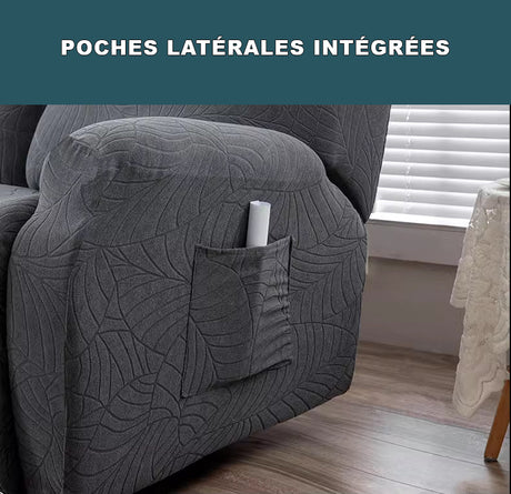 Poches latérales housses de fauteuil relax