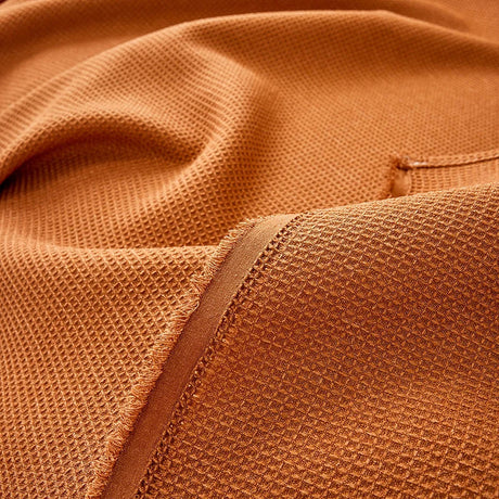 texture gaufrée orange