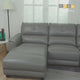 Copridivano relax reclinabile impermeabile con texture ibisco chaise longue