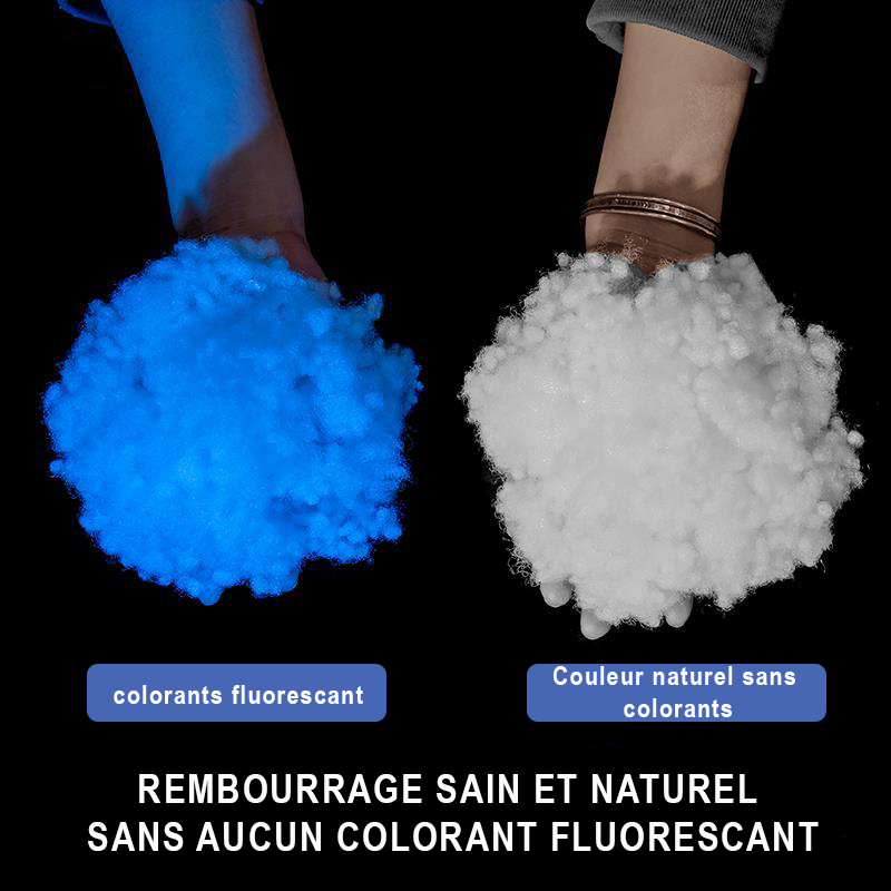 Ouate de rembourrage coton perlé sans substance chimique