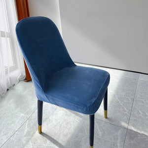 Coperchio di sedie curve estensibili - Velvet puro
